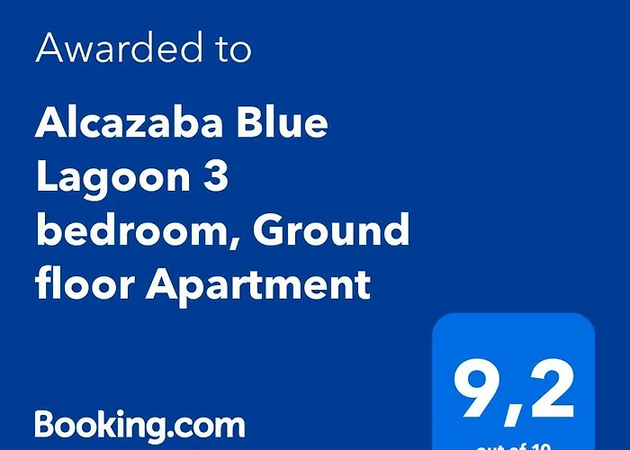 아파트 Alcazaba Blue Lagoon 3 Bedroom, Ground Floor